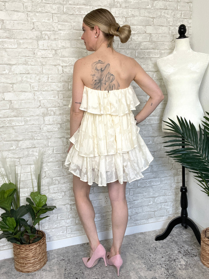 The Icing On Top Dress Vanilla
