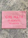 Girl Math Bag