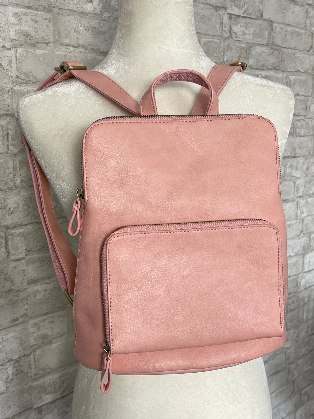 Julia Mini Backpack Peach Pink