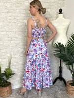 Amara Top + Skirt Set Plum Blossom