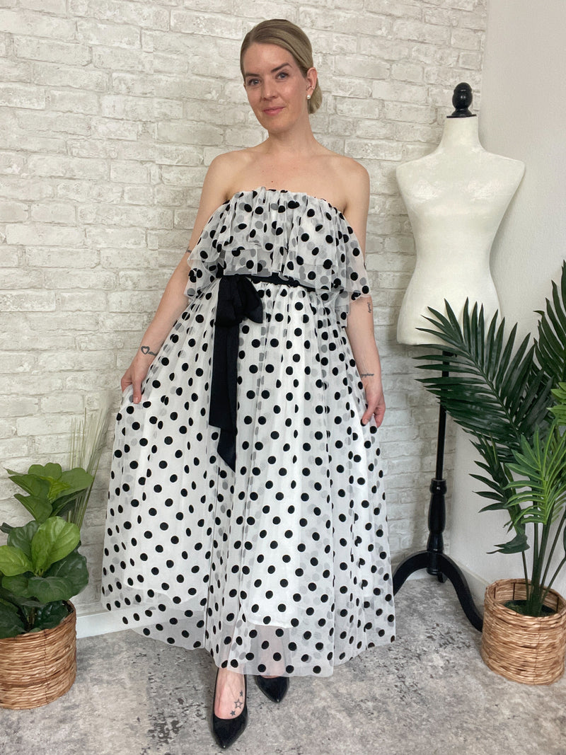 Marilyn Polka Dot Dress