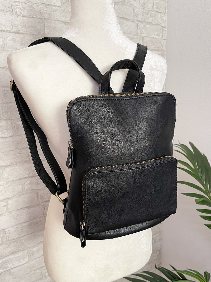 Womens black sales mini backpack