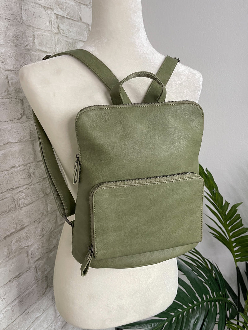 Julia Mini Backpack Eucalyptus