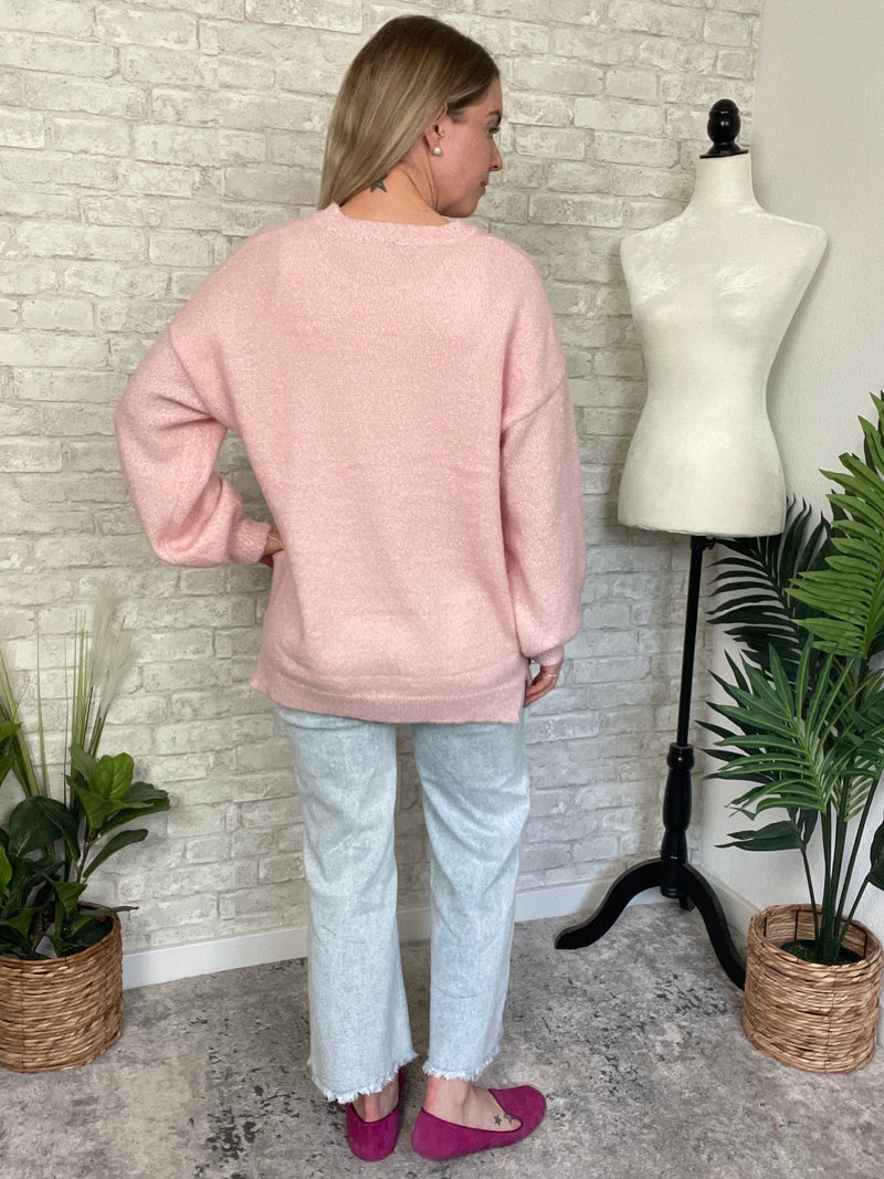 Delia Sweater Light Pink