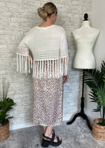 Josephine Tassel Top Cream