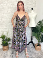Halle Floral Cool Combo Jumpsuit