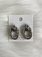 Sydney Knotted Earring Silver