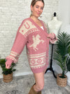 Holly Western Cardigan Pink