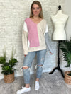 Cady Color Block Sweater