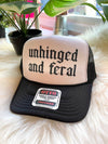 Unhinged+Feral Hat Black