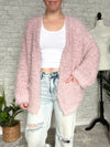 Tinsel+Fluff Heavy-Weight Cardigan Vintage Pink
