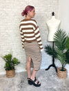 Devon Sweater Set - Cardigan Brown