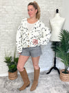 Speckled Knit Cream Cardigan