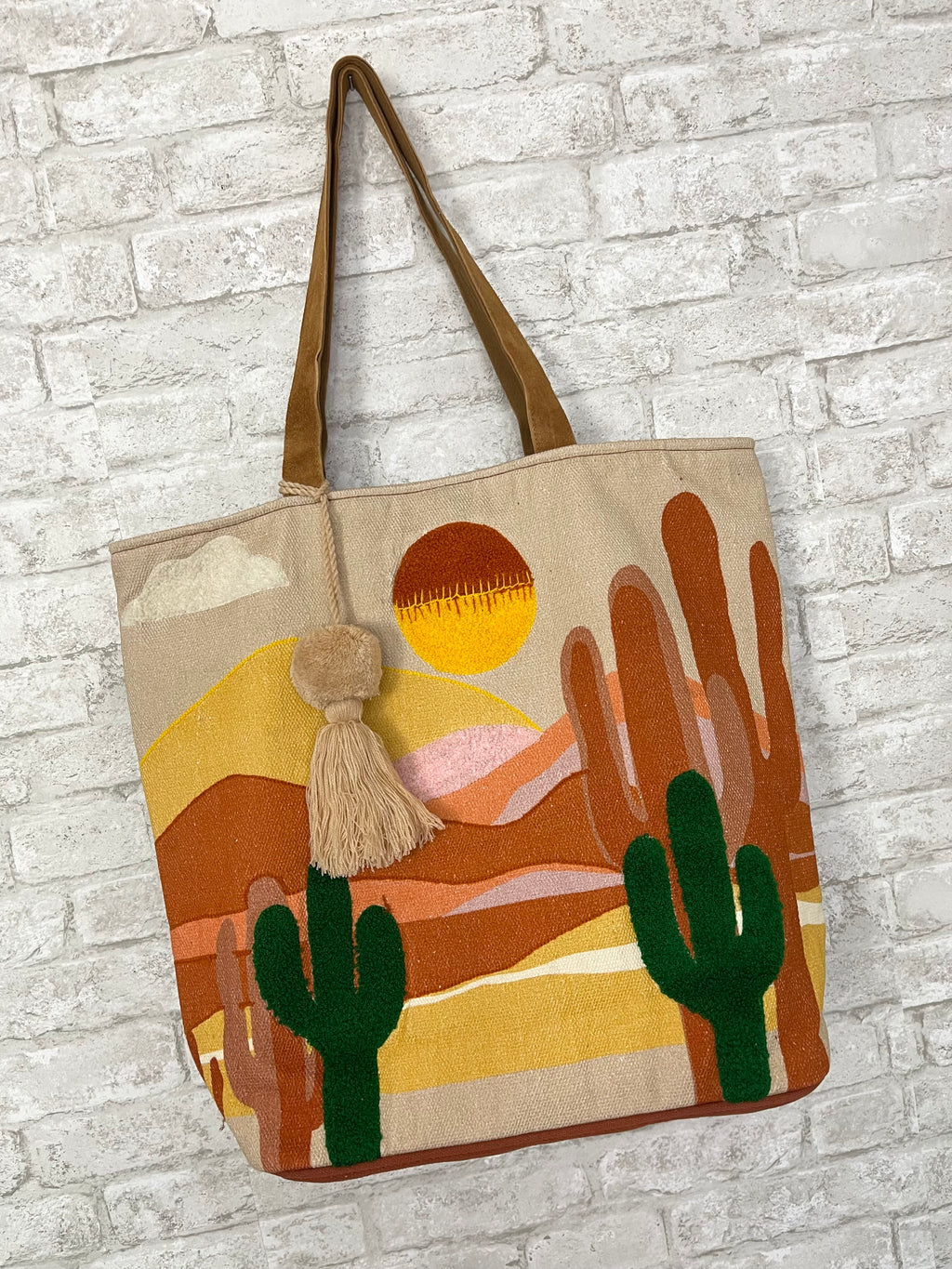 Cactus + Desert Tote