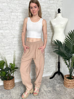 Shelly Lightweight Lounge Pant Tan
