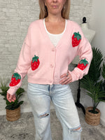 Berry Cardigan Pink