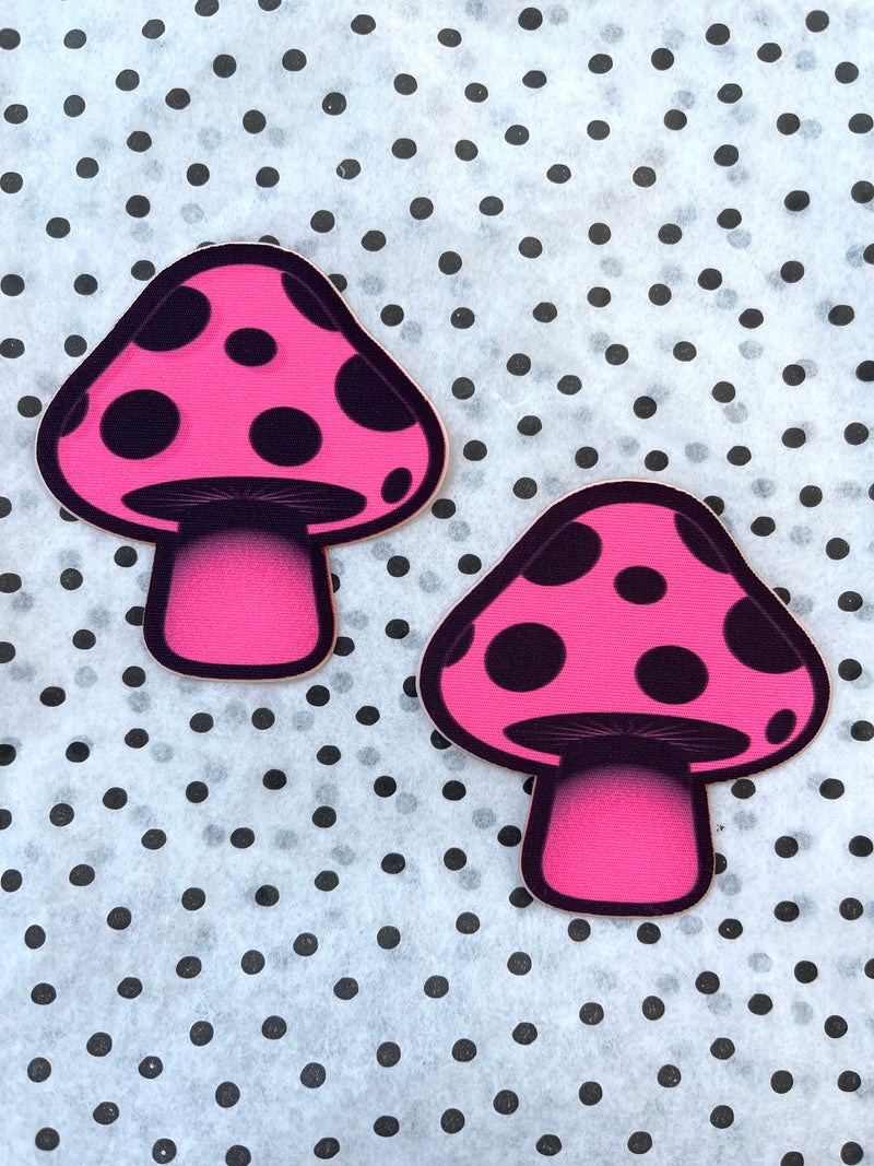 Pink Mushroom Pasties