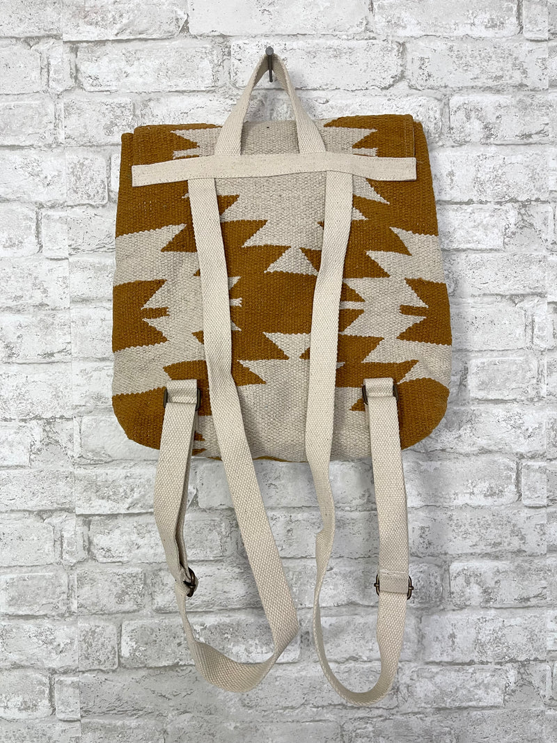 Camel + Cream Backpack