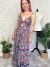Mason Twist Maxi Blue/Ginger Floral Combo