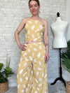 Susa Mellow Yellow Crop Top