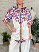 Paisley Goddess Set Top