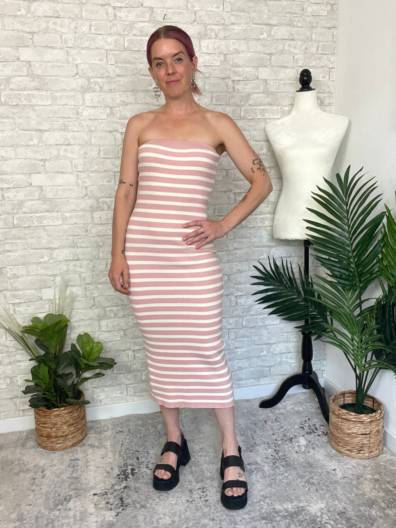 Devon Sweater Set - Dress Blush Pink