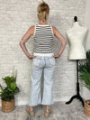 Darlene B+W Stripe Tank