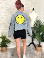Have A Nice Day Denim Jacket