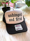 Unhinged+Feral Hat Black