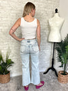 Britney Wide Leg Distressed Jeans