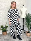 Becka Black+White Checker Set Bottoms