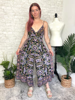 Halle Floral Cool Combo Jumpsuit