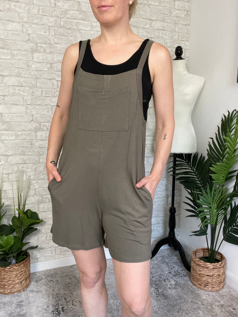 Polly Front Pocket Jumper Olive