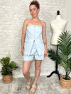 Rhonda Strapless Denim Top