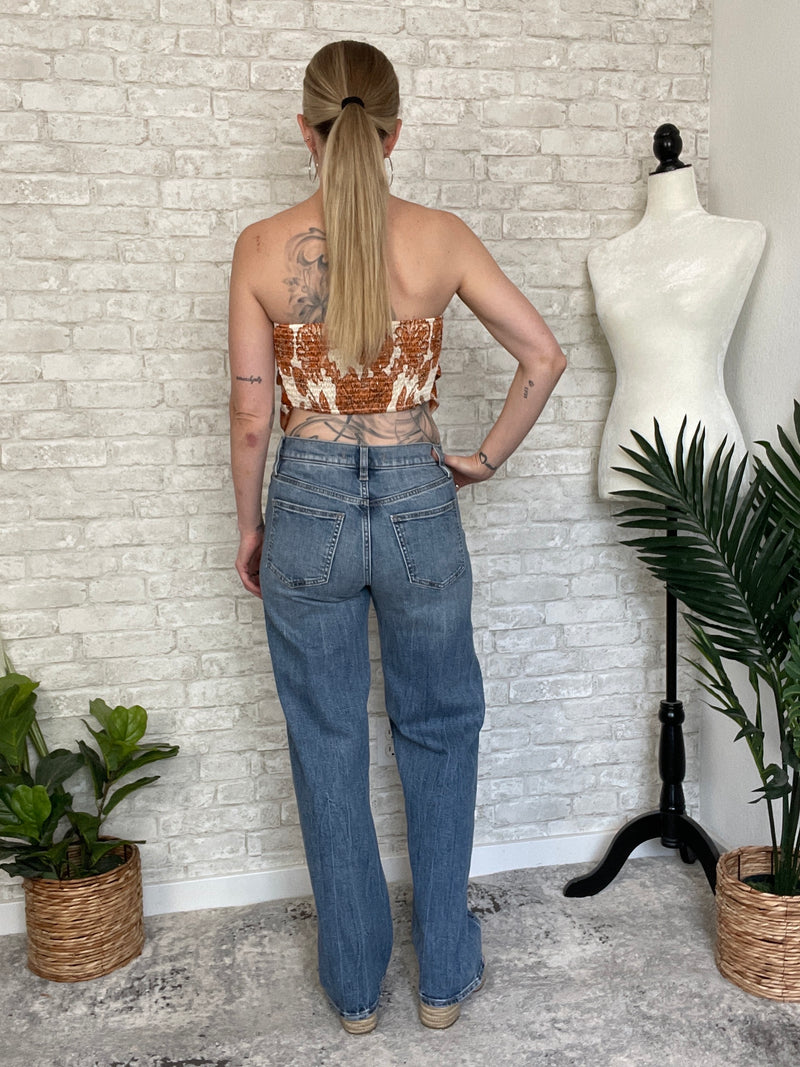 Ryder High Rise Baggy "S" Seam Denim