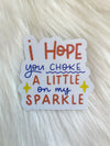 Choke A Little Sticker