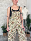 Floral Tapestry Overalls