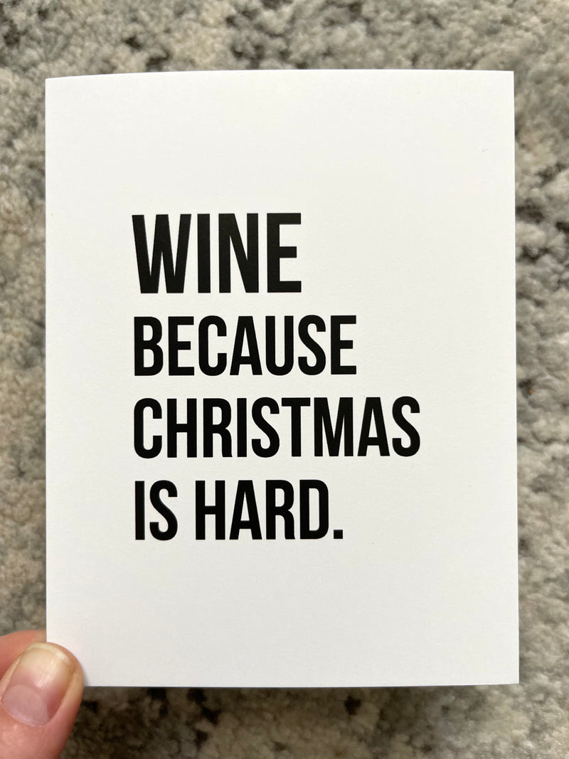 Wine Because Christmas