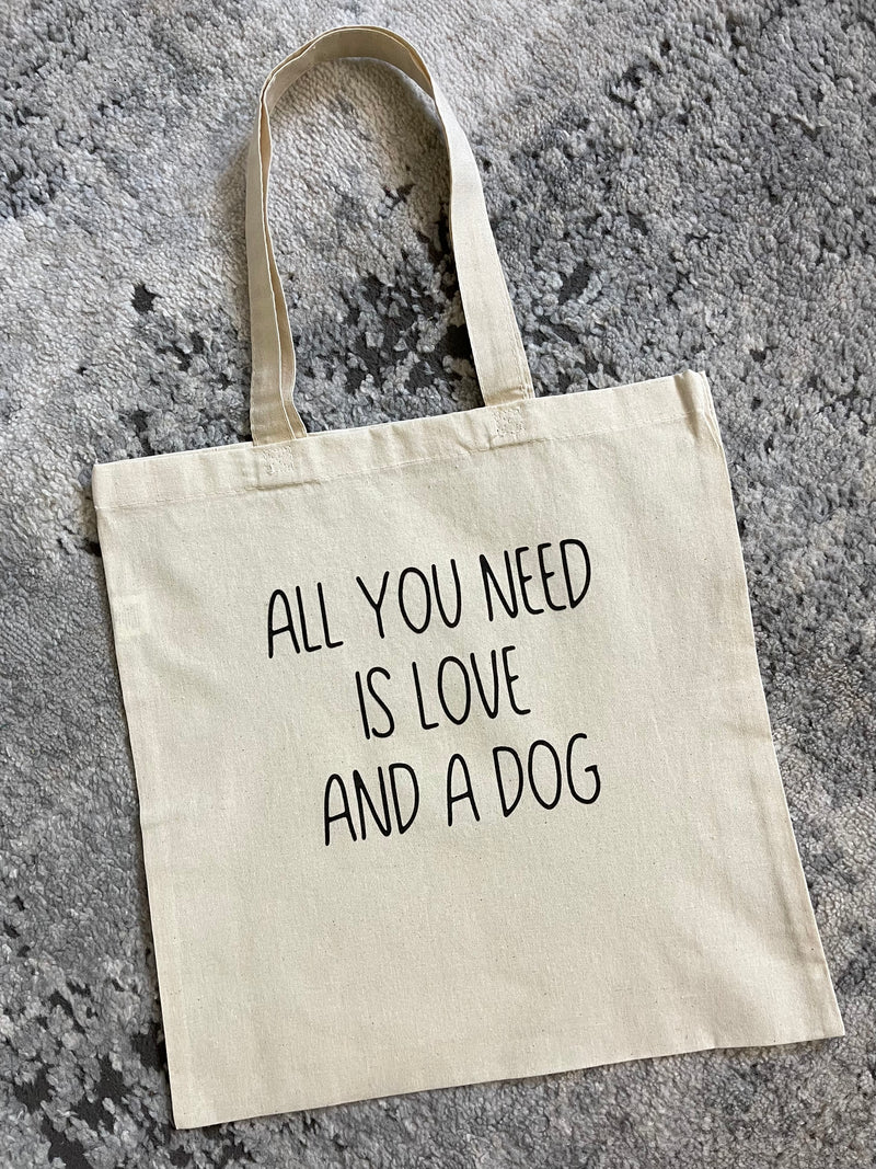 All You Need Is Love + A Dog Tote