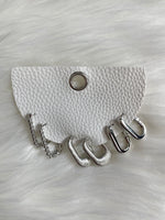 Molly Rectangle Hoop Earring Collection Silver