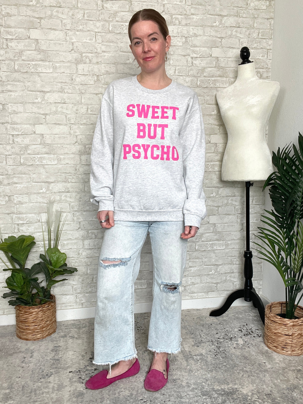 Sweet But Psycho Sweatshirt