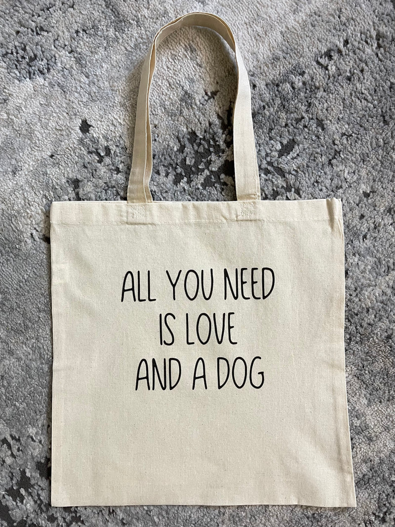 All You Need Is Love + A Dog Tote