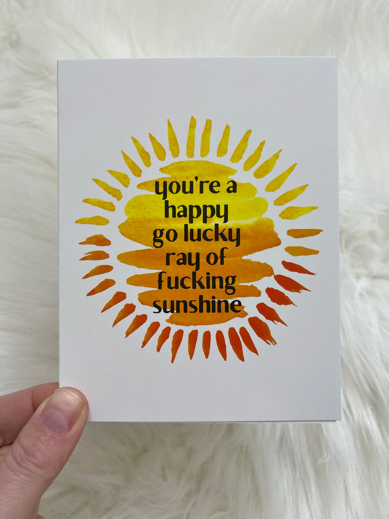 Ray Of Sunshine Card