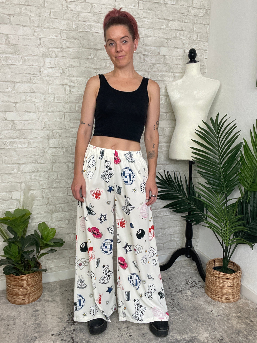 Disco Cowgirl Satin Pants