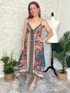 Penny Teal Hanky Dress