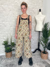 Floral Tapestry Overalls