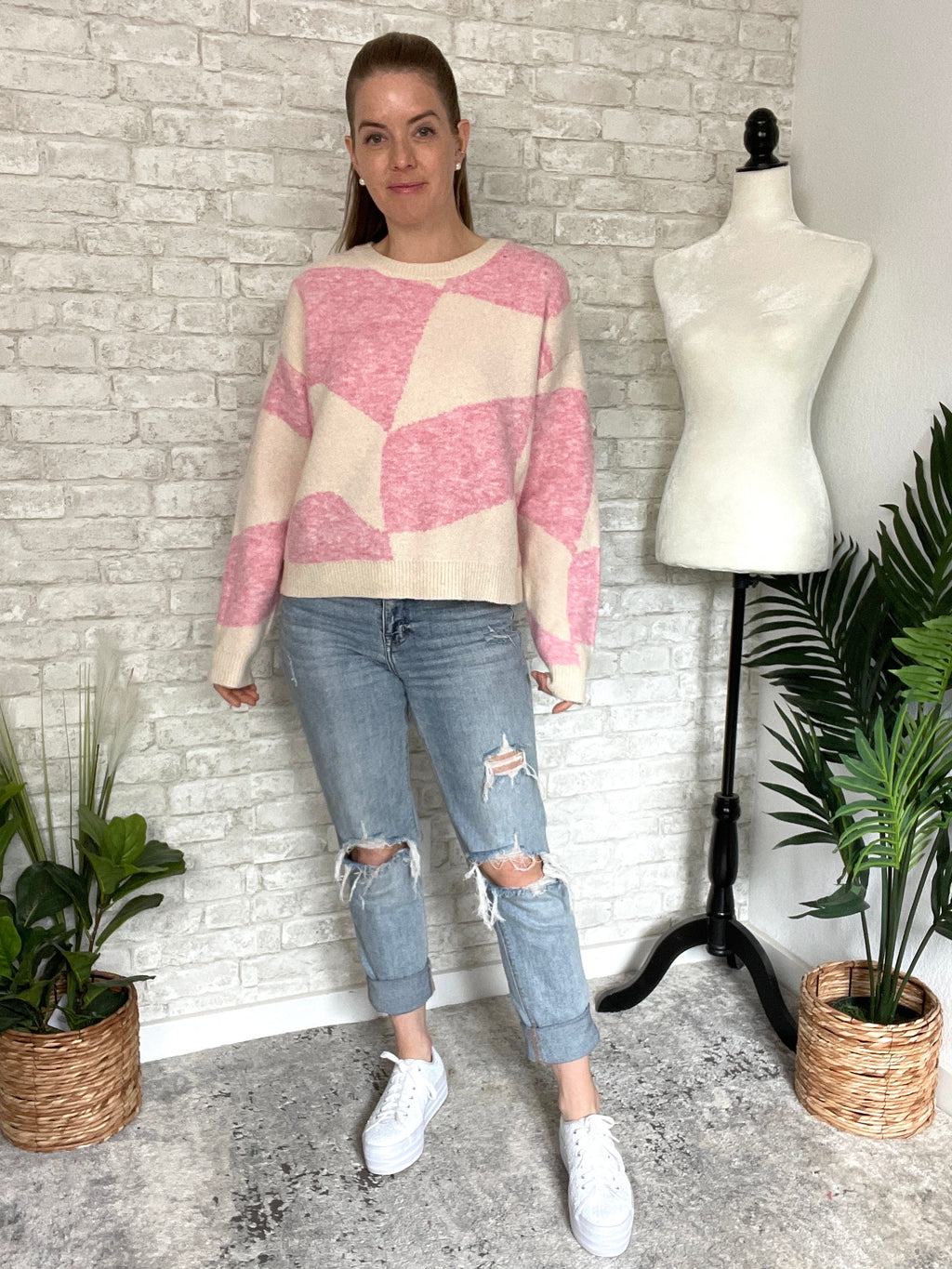 Cirrus Pink Sweater