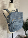 Brielle Convertible Backpack Vintage Blue