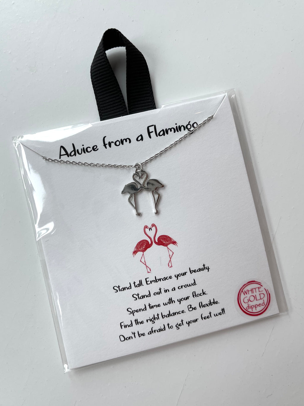Flamingo Pendant Silver