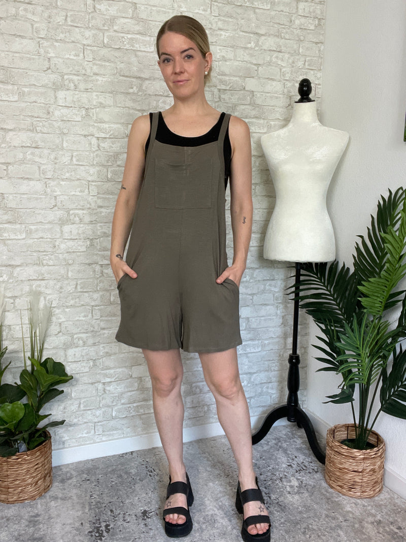 Polly Front Pocket Jumper Olive